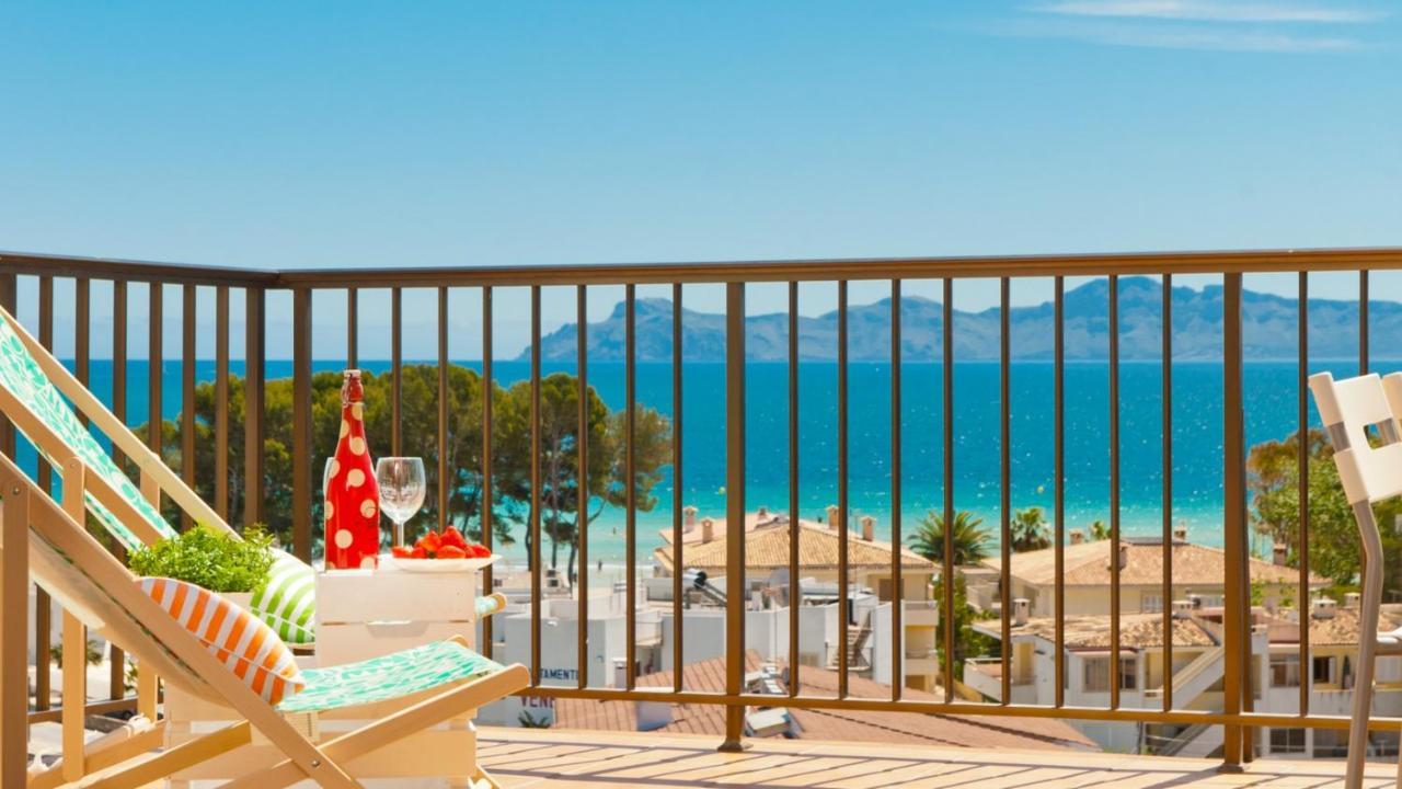 Apartment The Shell Ii, Beach Views And Pool Alcúdia Exterior foto